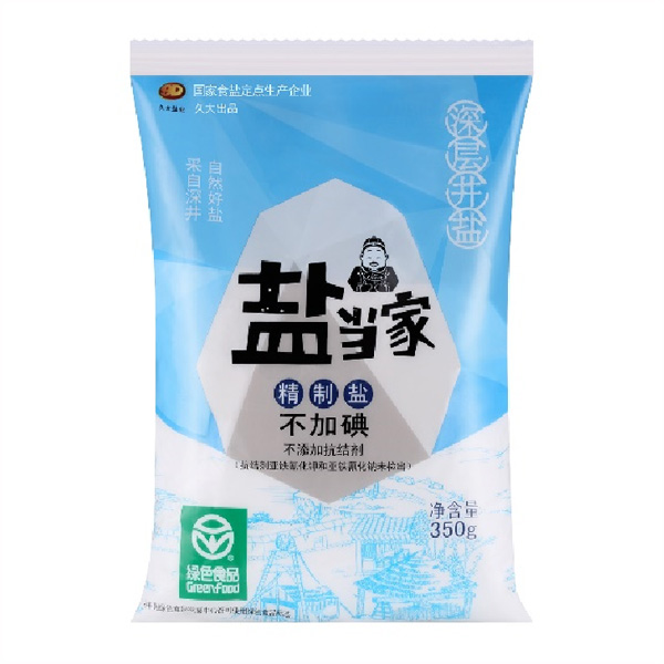 精制盐不加碘（350g）